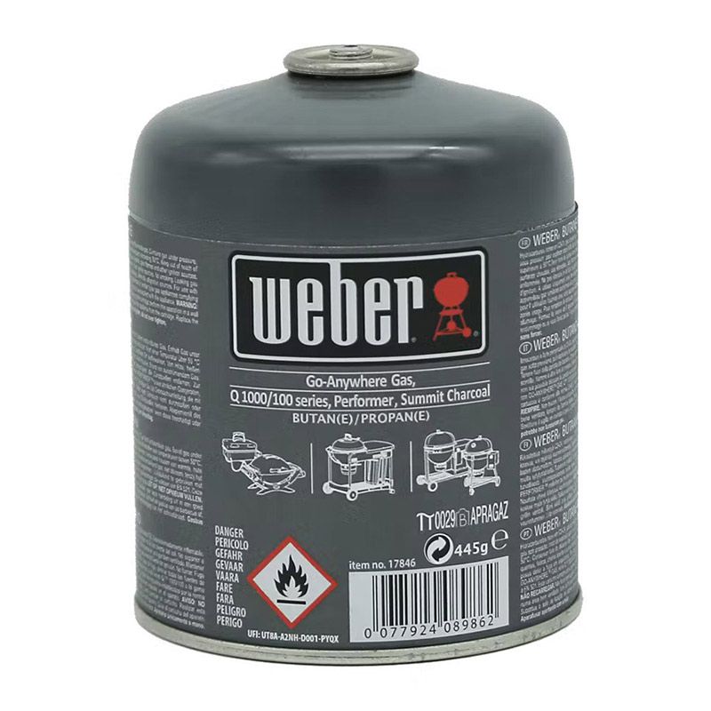 Weber Gas Canister (BUTANE/PROPANE)