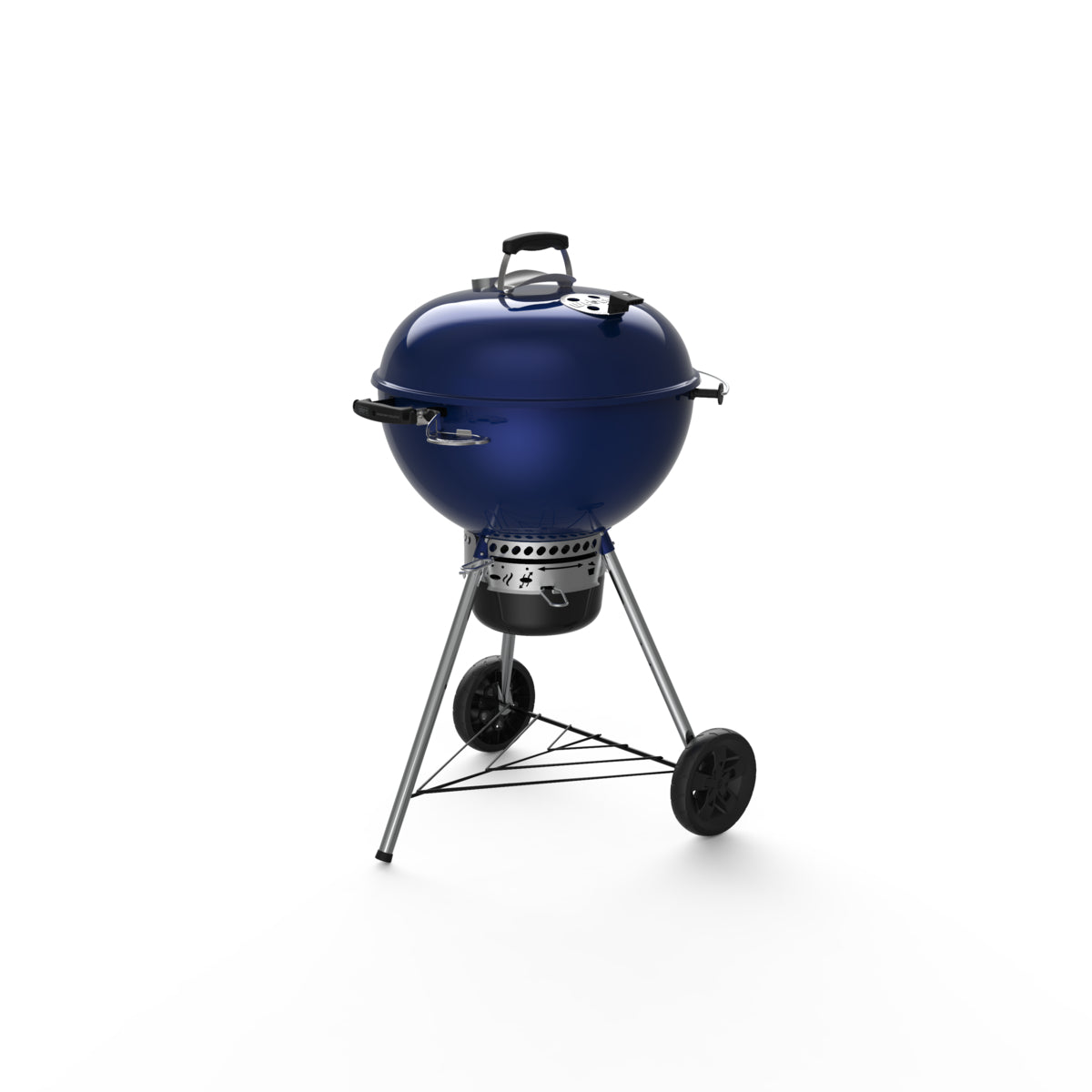 Master-Touch GBS E-5750 Charcoal Barbecue 57 cm - Deep Ocean Blue