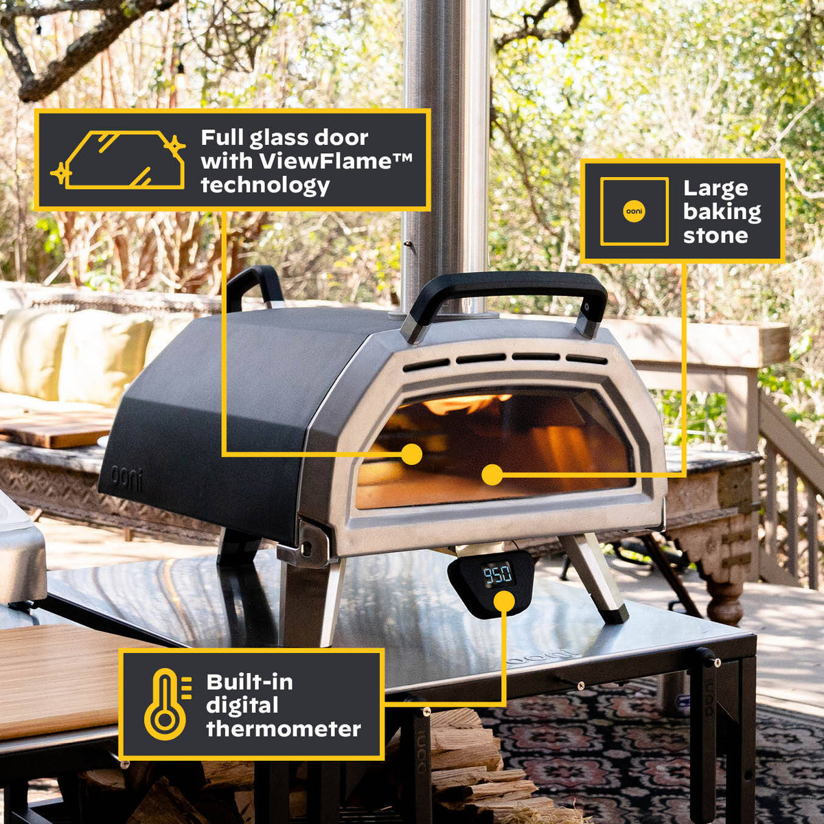 Ooni Karu 16 Multi-Fuel Pizza Oven